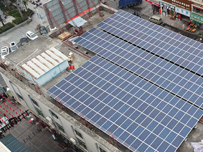 380kW photovoltaic project of Dongguan Houjie Baiyue commercial center