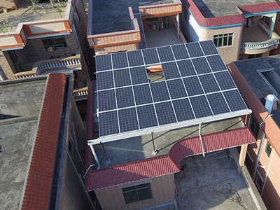 Residential photovoltaic power generation project