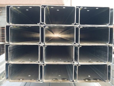 C-shaped steel solar photovoltaic support
